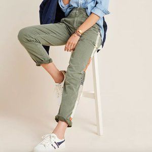 Anthropologie | Wanderer Side-Striped Cargo Pants